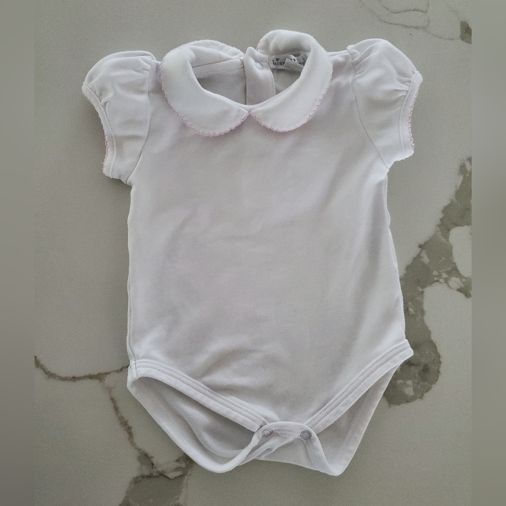 Kissy Kissy Peter Pan Collar Onesie
